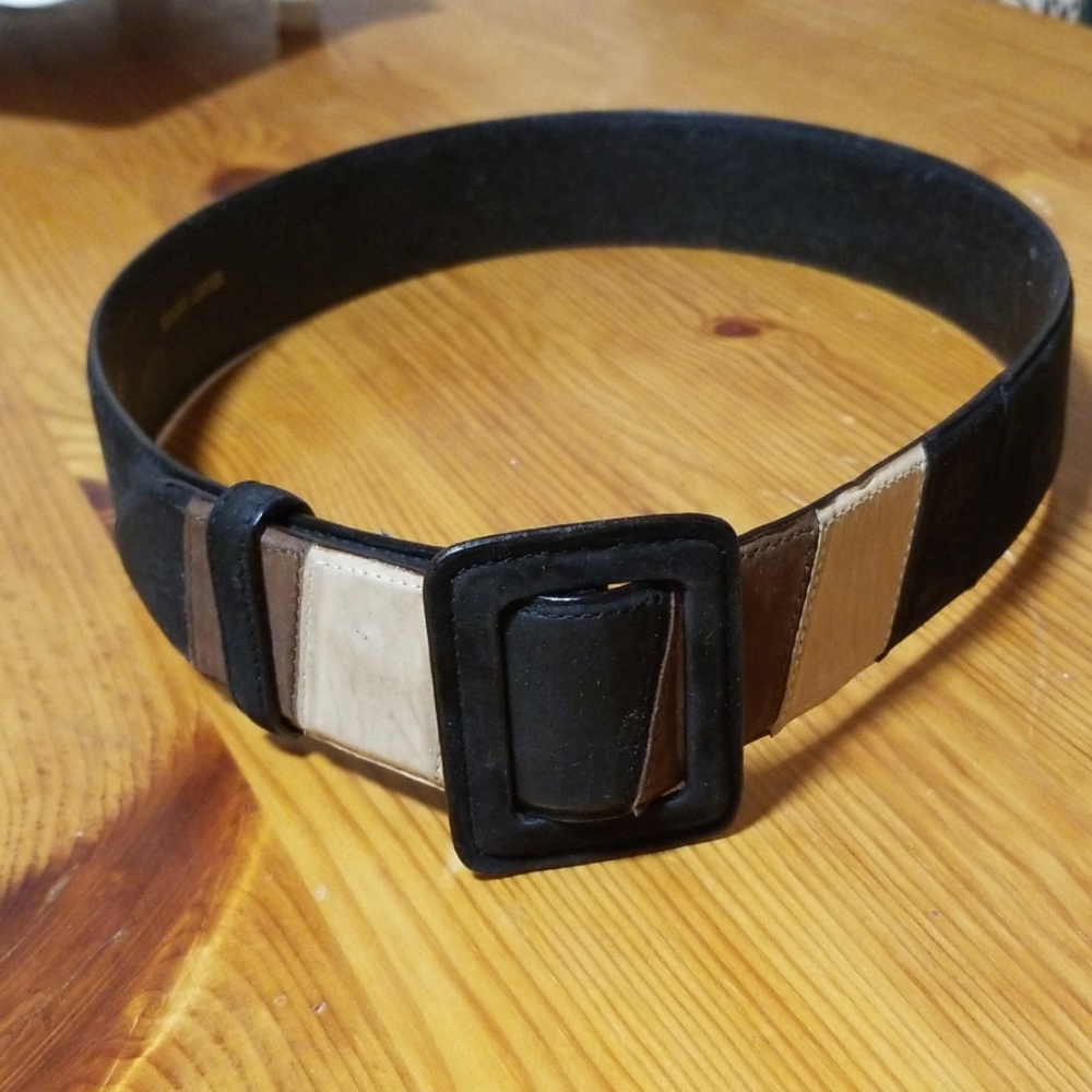 Jaeger vintage leather belt 75/30